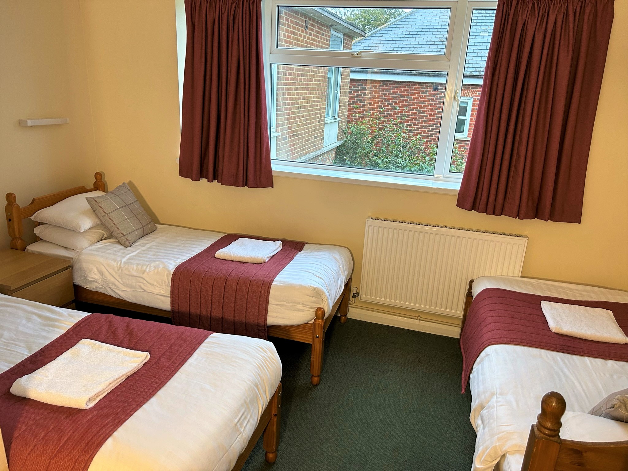 Ashburnham House triple en suite rooms at Revive Christian Holiday Retreat